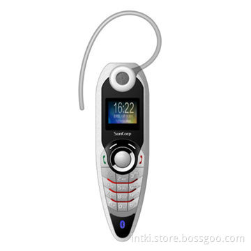 Bluetooth headset and mobile phone, world's first hung in the ears of the mobile phone